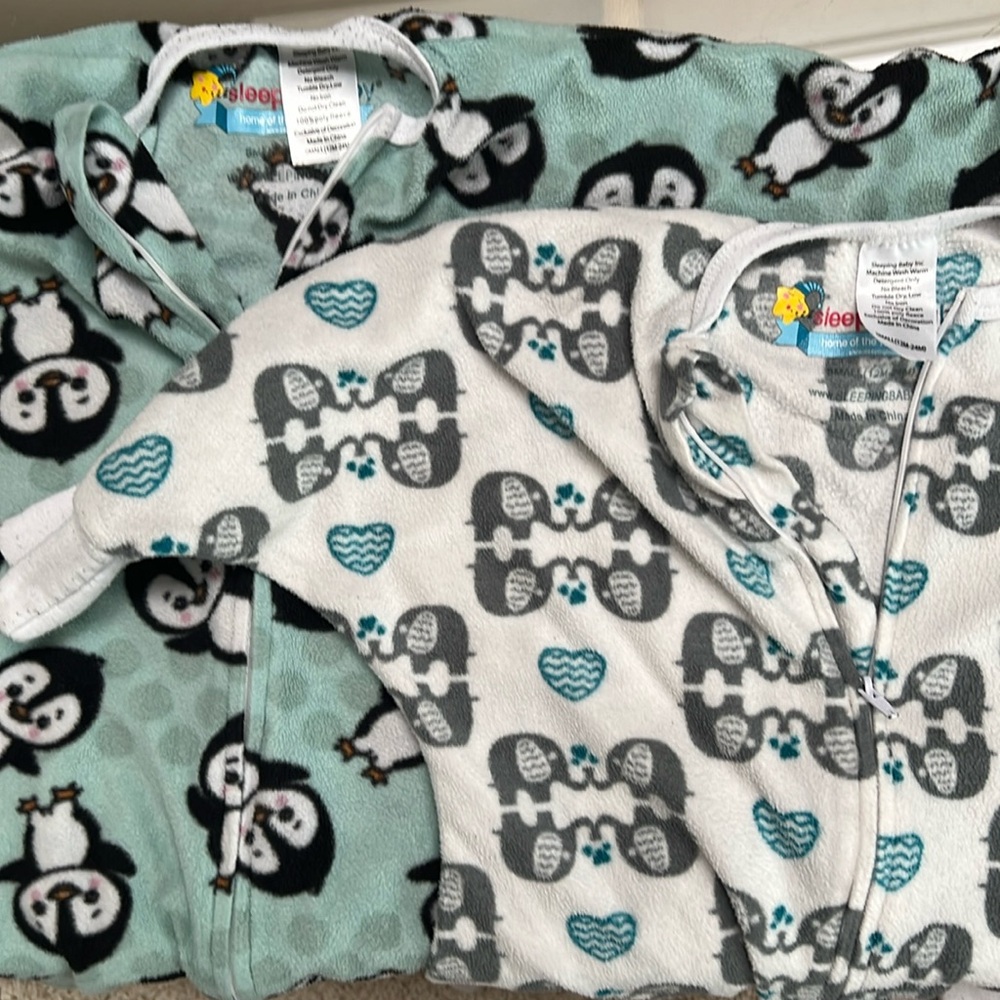 Zippadee zip sleep sacks, small 12-24m